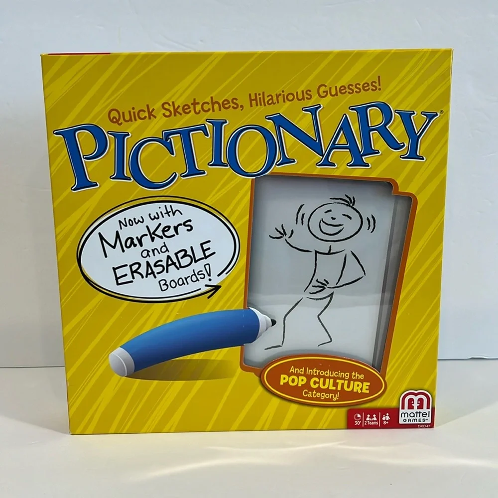 Pictionary Board Game - NEW In BOX